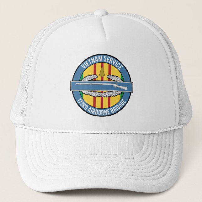 Casquette CIB 173rd de pointe de flèche du Vietnam (Devant)