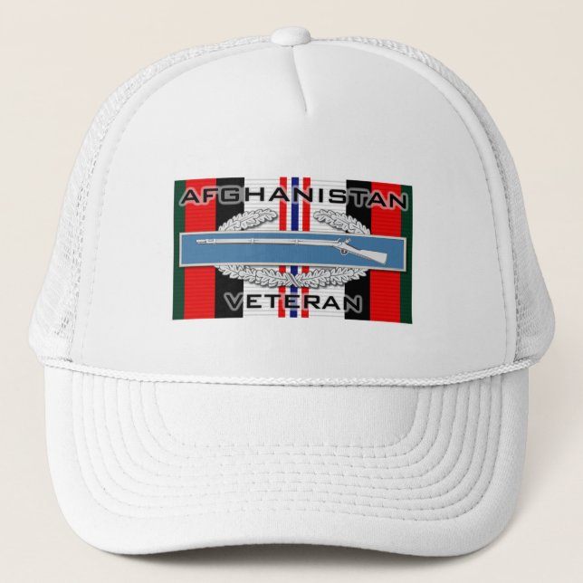 Casquette CIB Afghanistan (Devant)