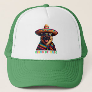 Casquette Cinco De Mayo Berger Allemand Avec Poncho Sombrero