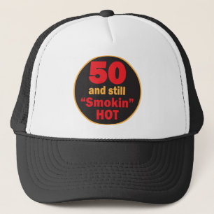 Casquette Cinquante et toujours fumants chauds  50e annivers