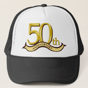 Casquette Cinquantième cadeau personnalisé d'anniversaire