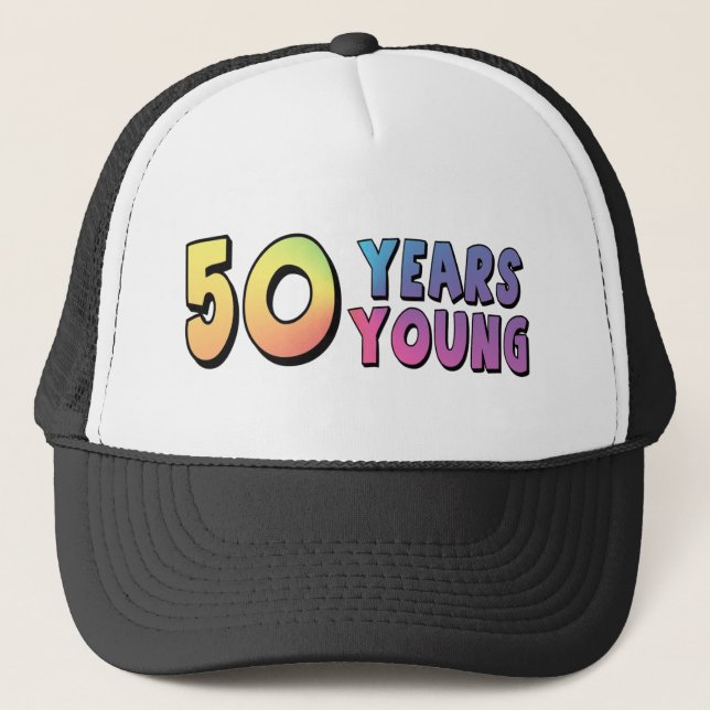 Casquette cinquantième Cadeaux d'anniversaire (Devant)