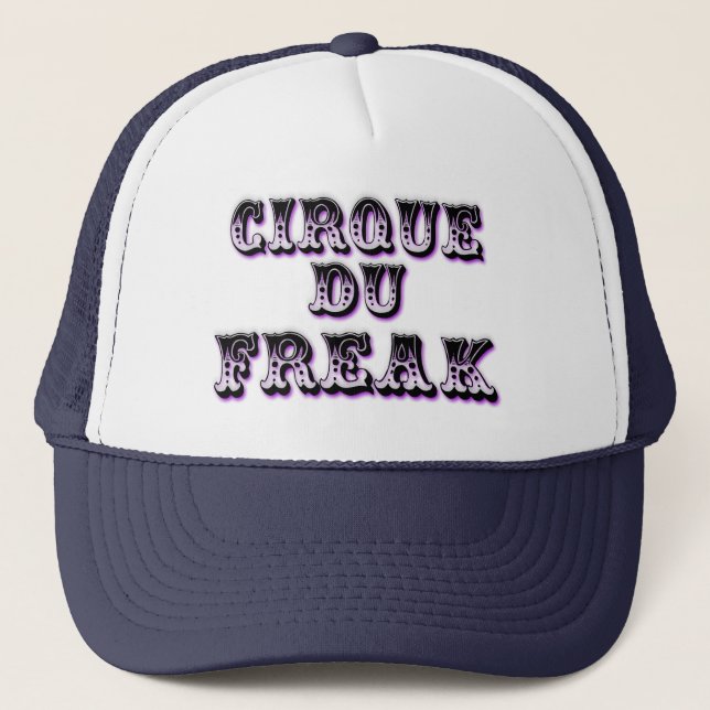 Casquette Cirque gothique Du Freak (Devant)