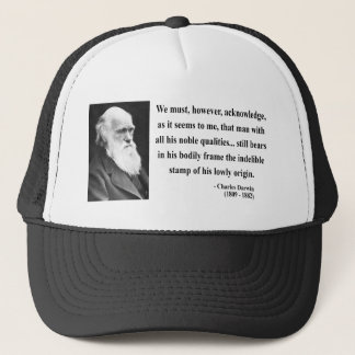 Casquette Citation 1B de Charles Darwin