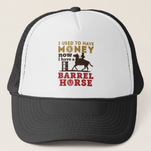 Casquette Citation de Barrel Racing Funny Barrel Horse