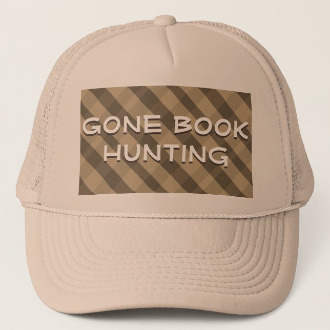 Casquette Citation De Chasse De Livre Passé Chasse Trucker B (Devant)