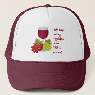 Casquette Citation Drôle Amateurs De Vins
