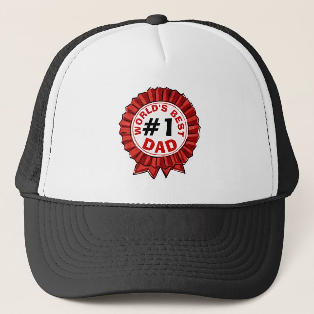 Casquette Citation du meilleur papa du monde Fête des pères  (Devant)