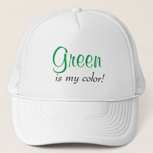 Casquette Citation Green Is My Color