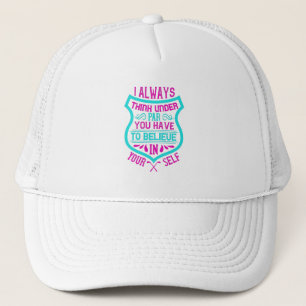 Casquette Citation sur la conception du golf amusant