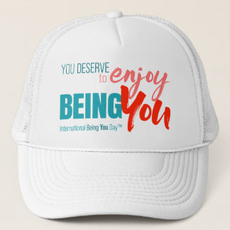 Casquette Citations de la Journée internationale de l'Être v