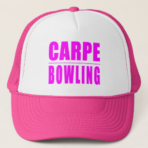 Casquette Citations drôles de lanceurs de fille : Bowling de