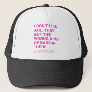 Casquette Citations par Charles Bukowski