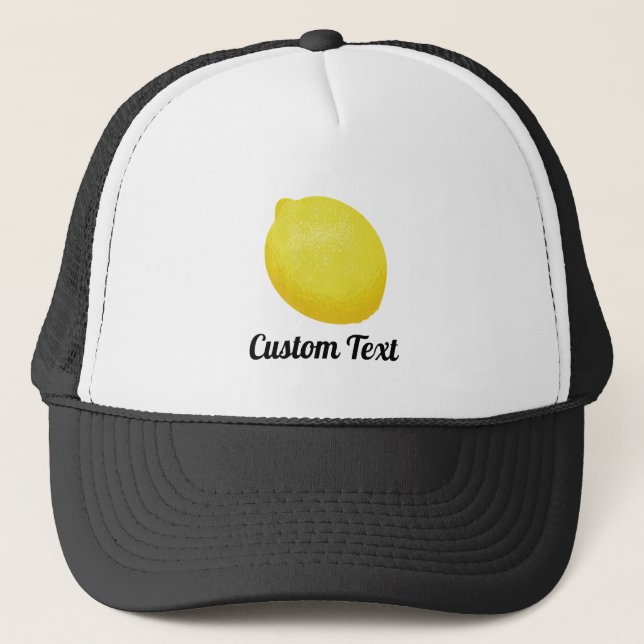 Casquette Citron (Devant)