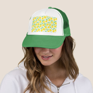 Casquette Citrons jaunes frais -