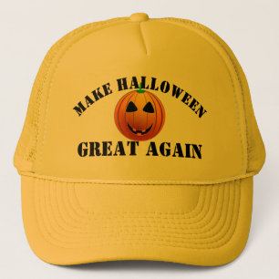 Casquette Citrouille américain drôle Halloween