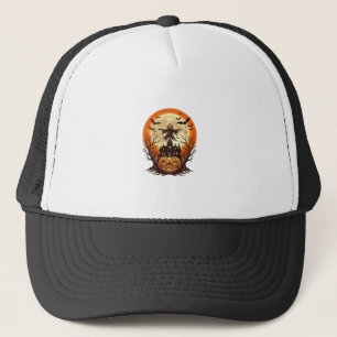 Casquette Citrouille effrayante Épouvantail Maison hantée Pl