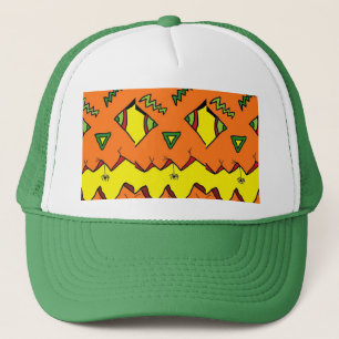Casquette Citrouille Halloween Jack-O-Lantern & Spider Casqu