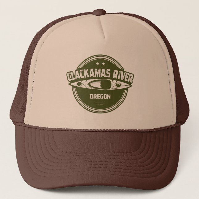 Casquette Clackamas River Oregon Kayak (Devant)