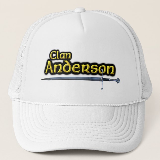 Casquette Clan Anderson Inspiration écossaise (Devant)