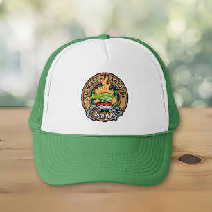 Casquette Clan Douglas Crest sur Tartan
