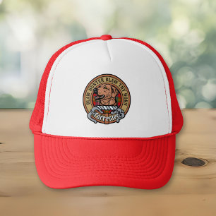 Casquette Clan Forrester Crest sur Tartan
