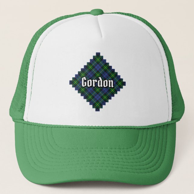 Casquette Clan Gordon Tartan Trucker Hat (Devant)
