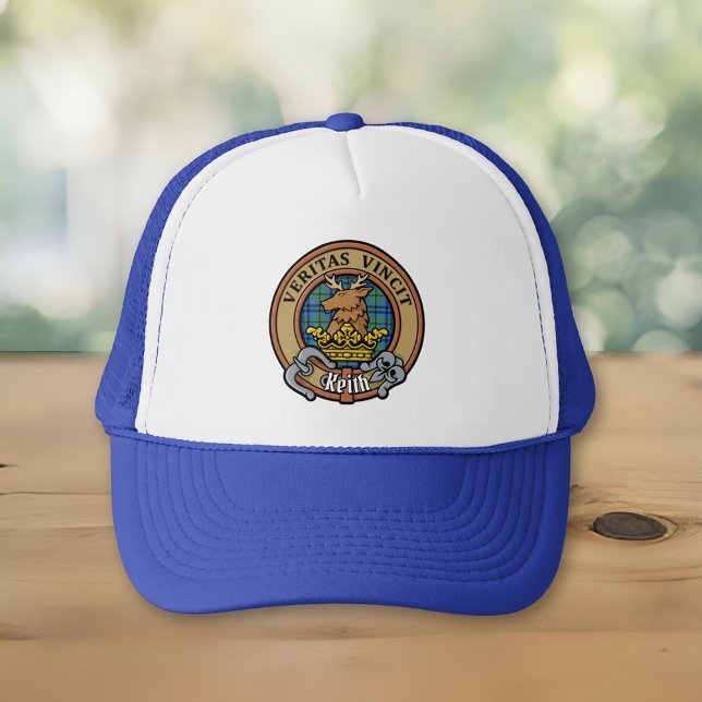 Casquette Clan Keith Crest sur Tartan Trucker Hat (Créateur téléchargé)