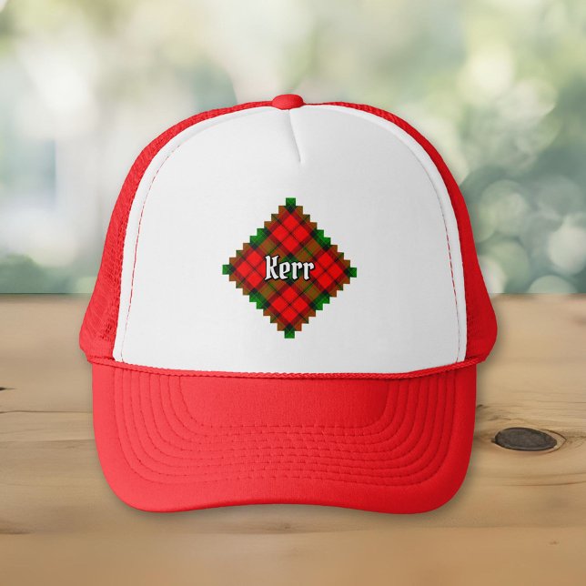 Casquette Clan Kerr Tartan (Créateur téléchargé)