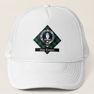 Casquette Clan Lamont Crest Badge & Tartan