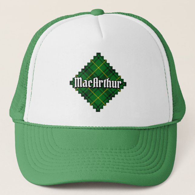 Casquette Clan MacArthur Tartan (Devant)