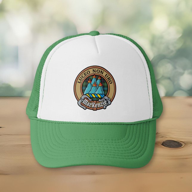 Casquette Clan MacKenzie Crest au-dessus du chapeau de camio (Créateur téléchargé)