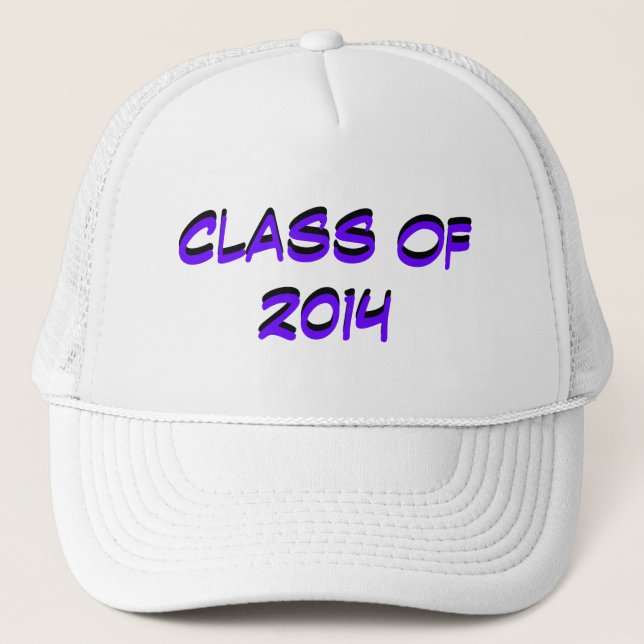 Casquette Classe de fin d'études de 2014 (Devant)