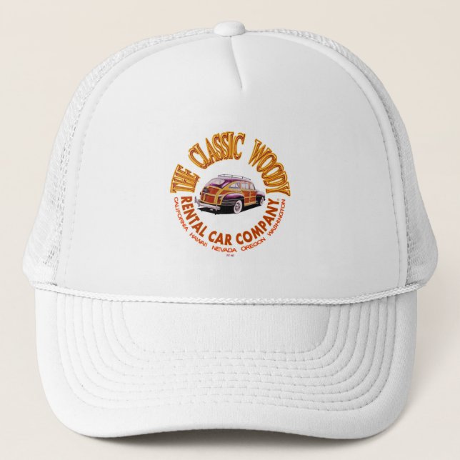 Casquette Classic Woody Rental Car Company Logo Ver 3.0 (Devant)