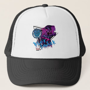 Casquette Classique Avengers   Neon Black Panther Graphic