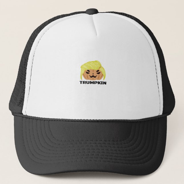 Casquette Classique de Trumpkin d'Halloween (Devant)
