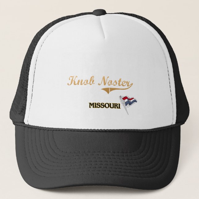 Casquette Classique de ville de Noster Missouri de bouton (Devant)