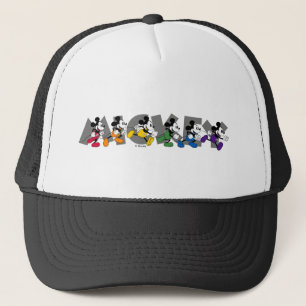 Casquette Classiques poses colorées de Mickey