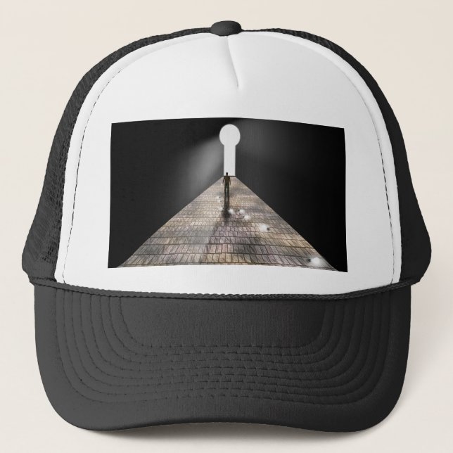 Casquette Clavier dans l'espace (Devant)