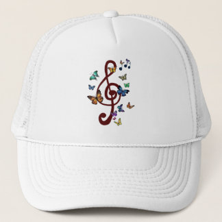 Casquette Clé de sol ondoyante