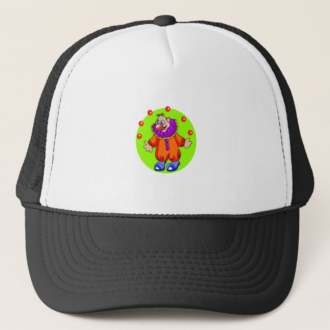 Casquette Clown de jonglerie idiot (Devant)