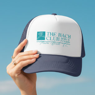 Casquette Club Bach Moderne Bleu Enterrement de Vie de Jeune