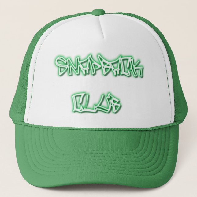 Casquette CLUB Bill casquette-Plat de SNAPBACK (Devant)