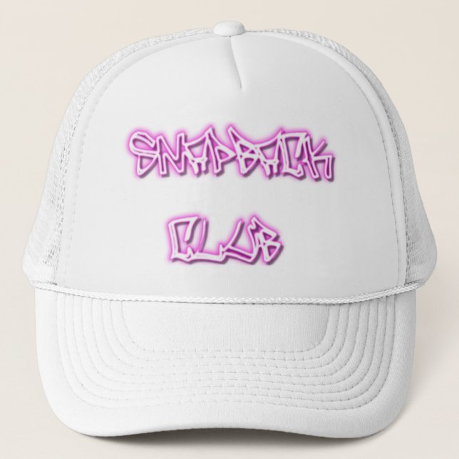 Casquette CLUB Bill casquette-Plat de SNAPBACK (Devant)