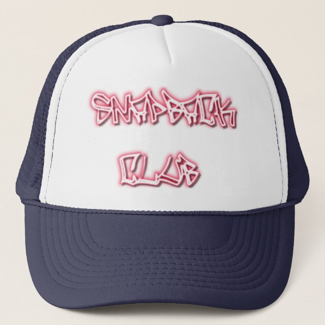 Casquette CLUB Bill casquette-Plat de SNAPBACK (Devant)