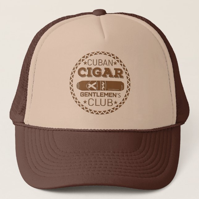 CASQUETTE CLUB DE CIGARES CUBAINS PAR EKLEKTIX (Devant)