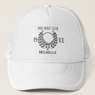 Casquette Club de golf personnalisé Nom Classic