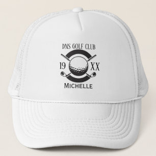 Casquette Club de golf personnalisé Nom Classic
