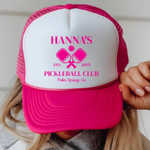 Casquette Club de Pickleball Personnalisé Fête de Pickleball