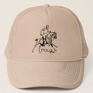Casquette club de polo équestre